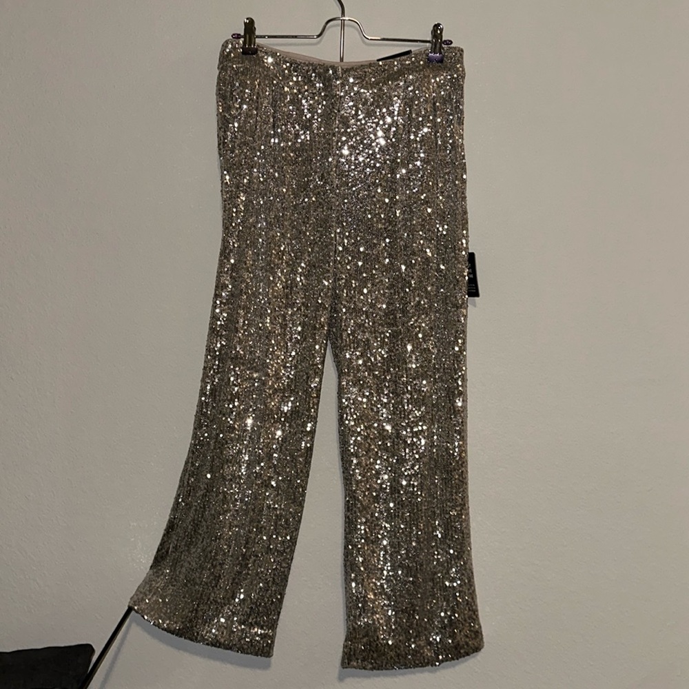 Moving sale! Life of the party sequined pants! Size S, excellent condition- New